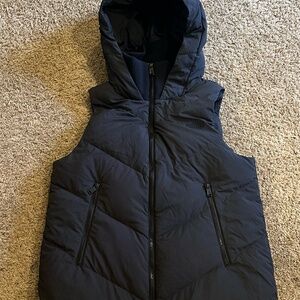 THE NORTH FACE Albroz Insulated Puffer Hooded Long Vest SZ Medium